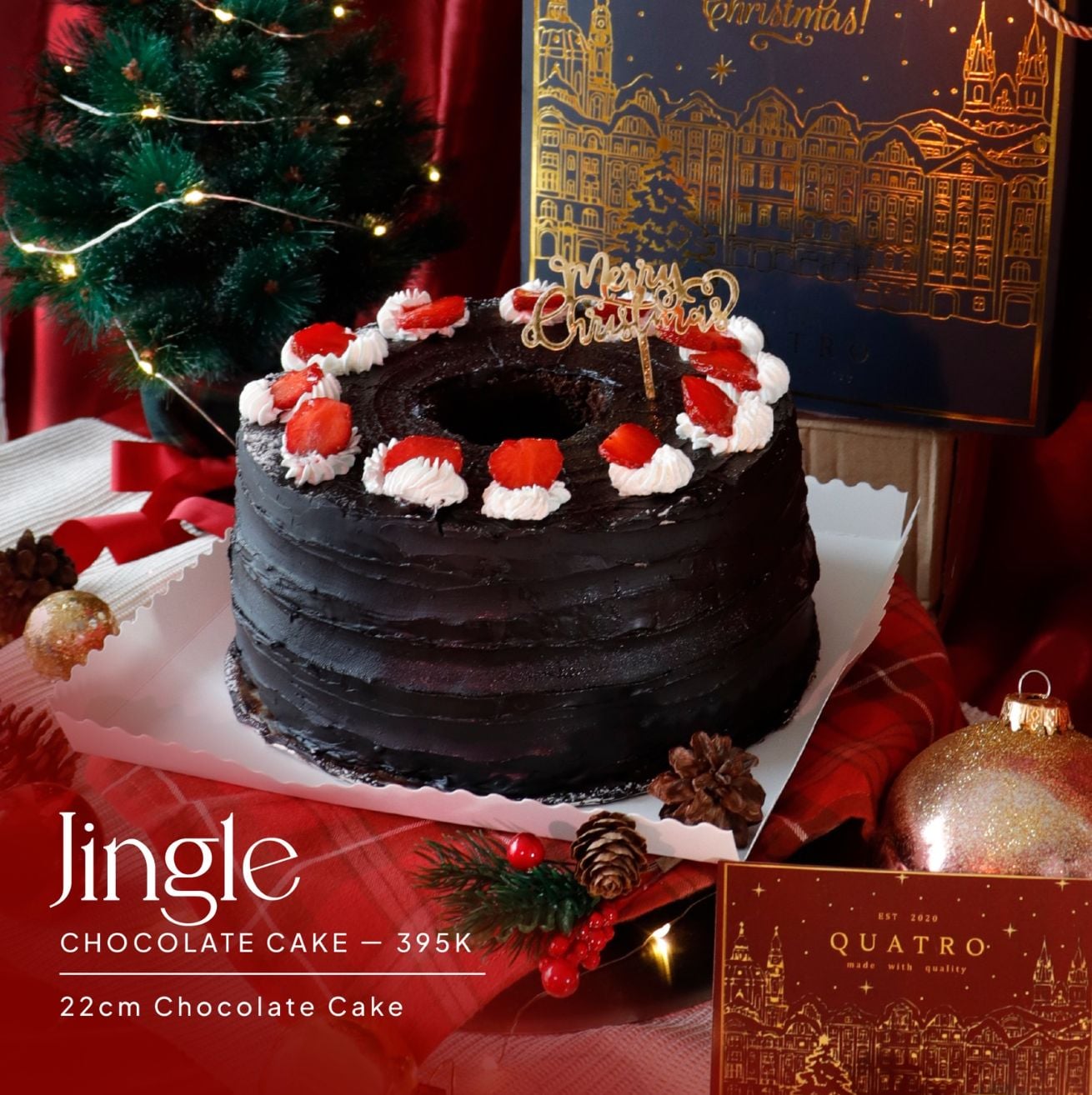Chocolate Ganache Cake